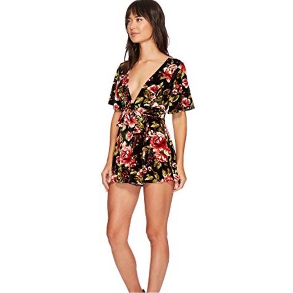 Show Me Your MuMu Pants - Show me your mumu velvet romper